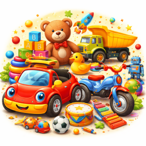 বাচ্চাদের খেলনার জিনিস